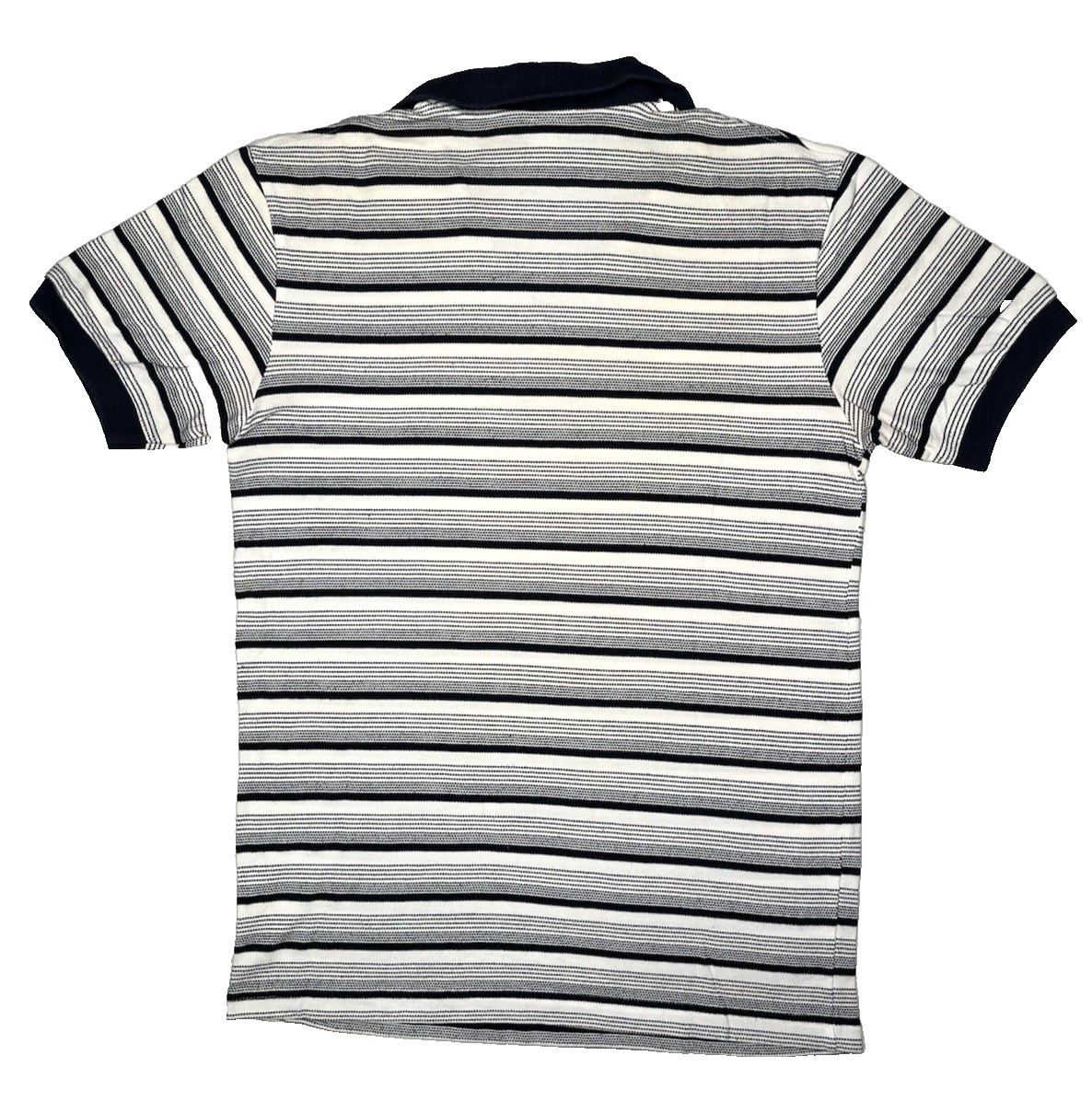 Lacoste Polo Shirt Men's 5 Striped Preppy Tennis Embroidered Logo White Vintage thumbnail 2