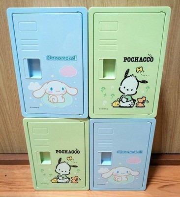 Sanrio Pochacco Cinnamoroll Locker Set of 4 Storage Boxes