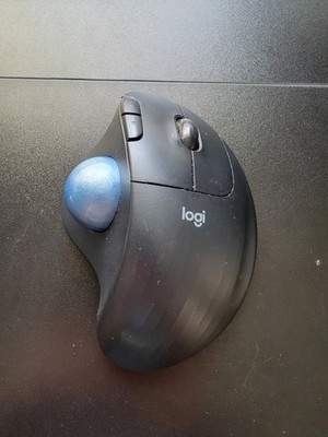 Logitech Ergo M575 Wireless Trackball Mouse Black, Ergonomic