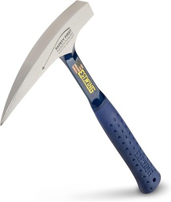 ESTWING Rock Pick - 22 Oz Geology Hammer with Pointed Tip & Shock Reduction Grip