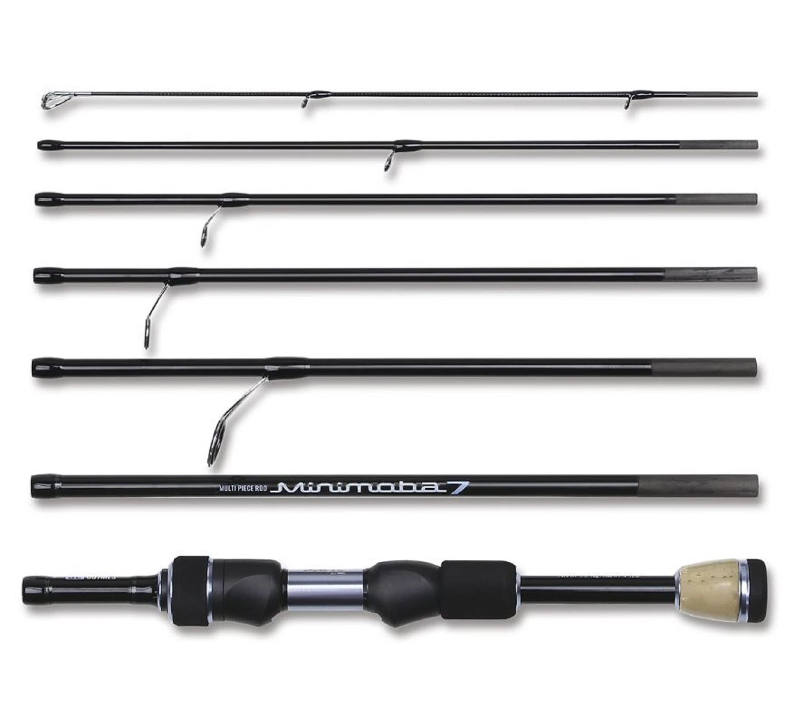 Prox Rod Spinning MM7S607MLS 1.82m Minimoba 7 Piece Rod (7196)
