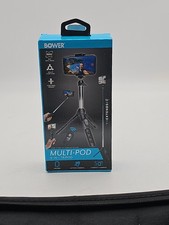 Bower Multi-Pod Pro 6-in-1 Multifunctional Tripod Remote Shutter Camera Phone