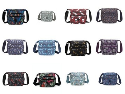 Air Supreme Umhängetasche - versch. Designs Bienen, Schmetterlinge, Blumen, Totenköpfe etc