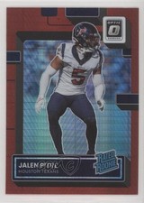 2022 Panini Donruss Optic Rated Rookie Red Hyper Prizm Jalen Pitre #260 uk2