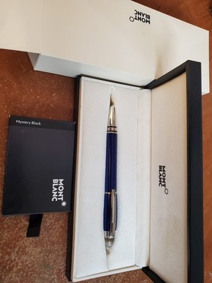 Montblanc Meisterstuck Starwalker Cool Blue 14k M Fountain Pen
