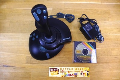 MICROSOFT Sidewinder Force Feedback Pro - 1997 | PC | GAMEPORT | REFURBED | VG+