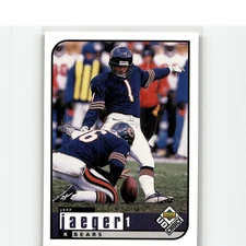 1998 Upper Deck UD Choice Jeff Jaeger #36 Chicago Bears