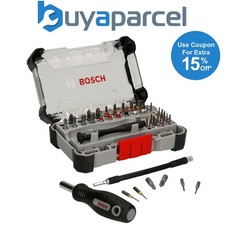 Bosch 42 PC Precision Screwdriver Bit Set Flexible Extension Device Repair Kit