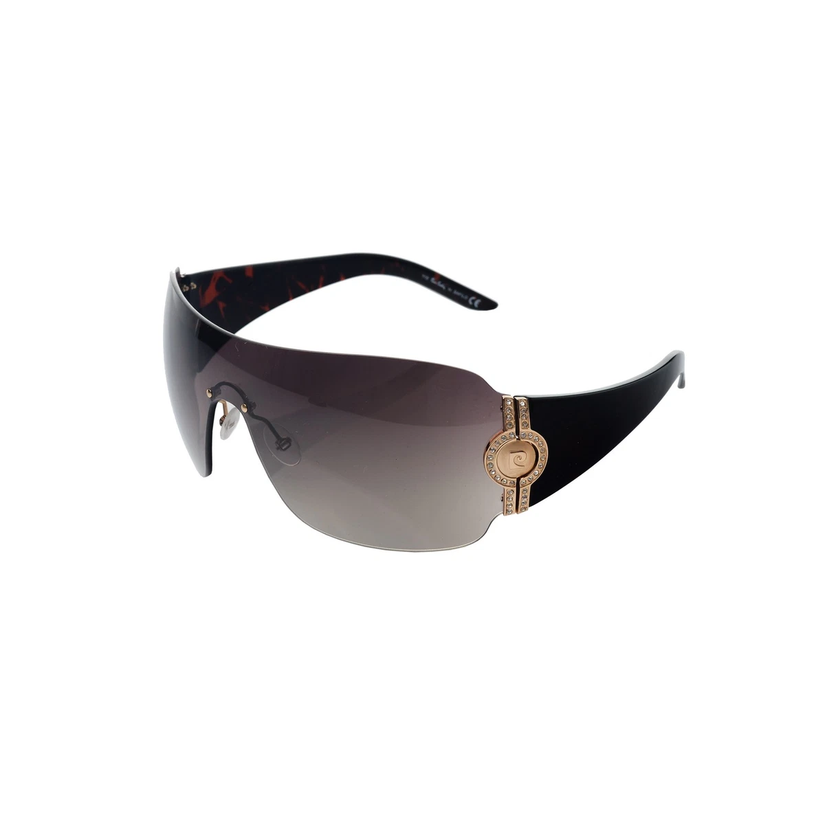 Pierre Cardin Womens Pink Ombre Oval Y2K Embellished Sunglasses Pierre Cardin Sunglasses for Women for sale - eBay main image 2