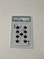 David Hyde Pierce  Signed SNL Playing Card - Niles Crane In Frazier - PSA DNA