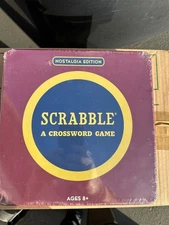 WS Game Company Scrabble Nostalgia Edition in Collectible Tin BRAND NEW