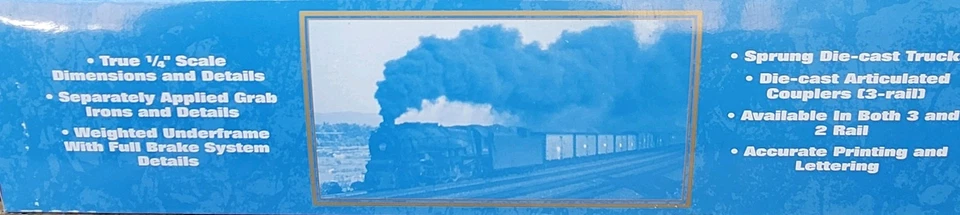 ATLAS 9758-1 "O" X-29 PRR [Shadow Keystone] Box Car #504187 2-Rail - Image 3 of 3