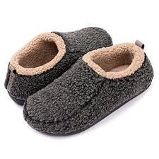 Men's Nomad Slipper with Memory Foam 9.5-10.5 Black