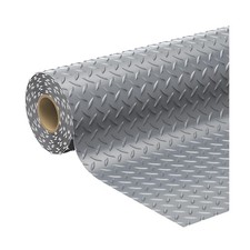 7.8 x 20 FT Garage Floor Mat, 2.8mm Thickness Diamond Plate Vinyl Garage Floo...