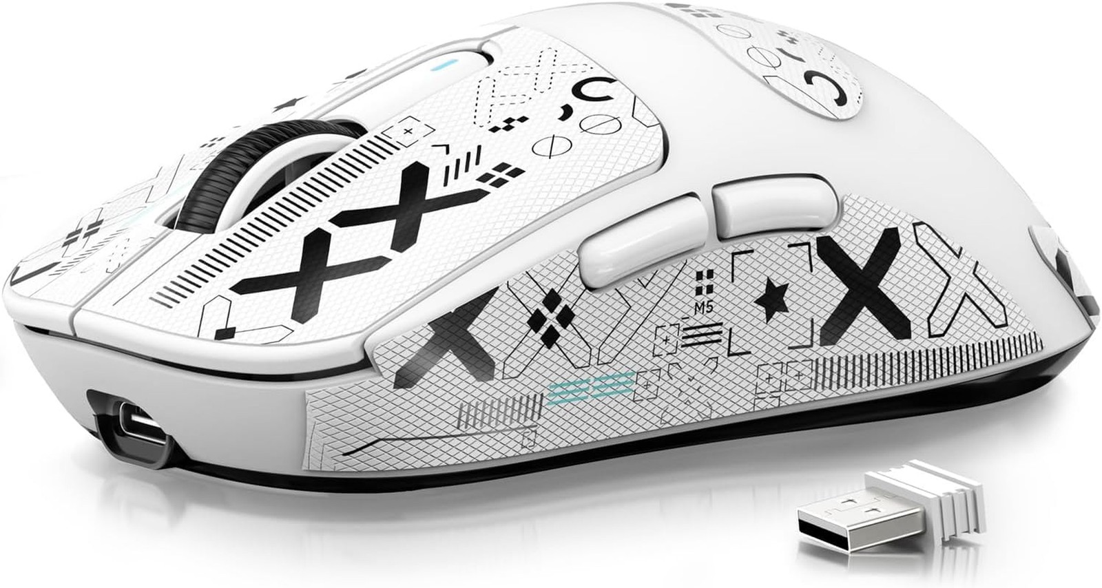 Ultra-Light 49g ATTACK SHARK X3 Wireless Gaming Mouse with Tri-Mode Bluetooth & 2.4GHz Connectivity