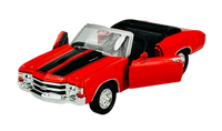 Welly 1971 Chevrolet Chevelle Ss 454 Rot 1:34 Die Cast Model Neu Im Kasten