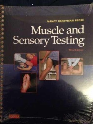 Muscle and Sensory Testing - Paperback, by Nancy Berryman Reese - Very Good x