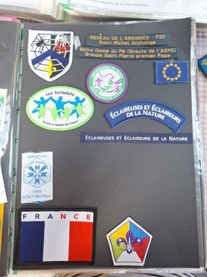 Pfadfinderabzeichen FRANZÖSISCH X 11