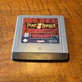 Virtual Boy panic Bomber Complete With Box And Manual. Tested And Working USA