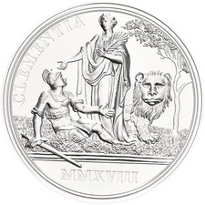 Künker: Austria 20 euro 2018 Maria Theresia Milde & Gotttrust, srebrny top