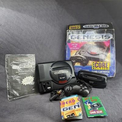 Sega Genesis Model 1 Console Bundle w/ 32X, Original Box, Controller & Manuals