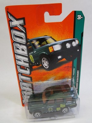 Matchbox MBX National Park (2011) Green Land Rover Discovery Toy Car 5 of 10