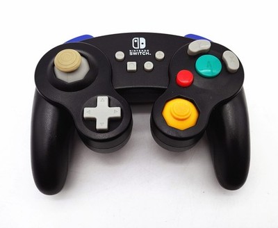 Nintendo Switch Black Power A Gamecube Wired Controller WORKING No Wire