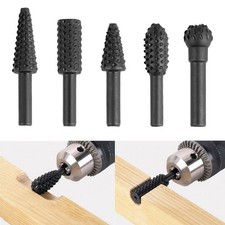 5x Drill Bits Tools Wood Carving Steel Set For Woodworking Knife Cutting Bit DIY