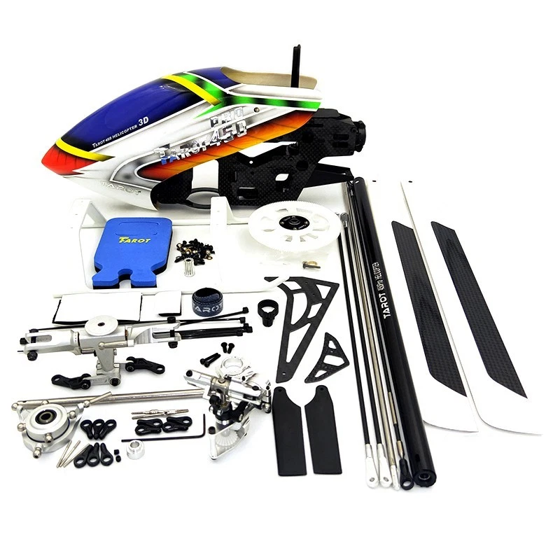 TAROT 450 PRO Helicopter Flybarless Rotor Head Tail Rotor Main Gear Tail Boom - Image 4 of 4