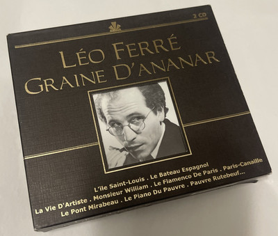 Leo Ferre Graine D ananar Multi-Set CD Music