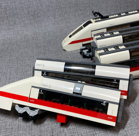 Lego City 7897 Train With Instructions Figures & Extra Trains See Description