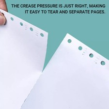 Continuous Needle Printer Computer Paper Single Sheet Dot Matrix Printing Form — image 5
