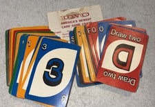 Vintage 1971-1973 UNO Card Game Americas Card...