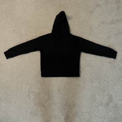 Gap Kids Black Pullover Hoodie Boys M