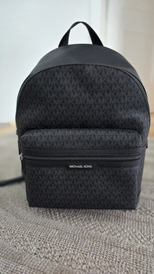 Michael Kors Rucksack Schwarz MK-Monogramm Hudson/Cooper Backpack Neu