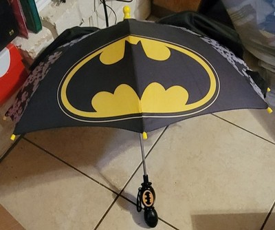 DC Comics Boys' Squeeze And Flap' Fun Rainwear Umbrella RARE & rain