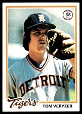 Tom Veryzer 1978 Topps #633 Detroit Tigers MLB READ FREE SHIPPING AutographDen