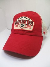 Nashville Sounds MiLB Baseball Patch '47 Brand Cap / Hat Mesh Snapback Adult 47