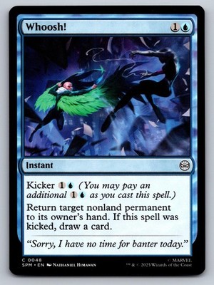 Whoosh! 48 Common Marvel's Spider-Man Magic: The Gathering Near Mint