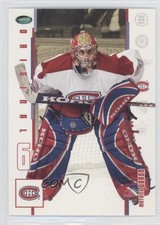 2003-04 Parkhurst Original Six Montreal Canadiens Mathieu Garon #22 0f8