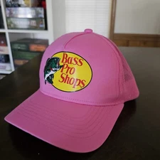 BASS PRO SHOPS Hat Outdoor Fishing Baseball Trucker Mesh Cap Adjustable SnapBack