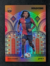 2025-26 DAKA FC Barcelona Top Audience JULES KOUNDE 3/30 Orange Holocene #MT-8 B