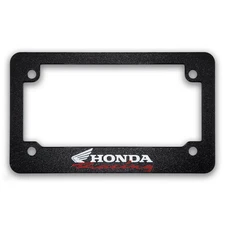 For Honda Racing MOTORCYCLES Textured Motorcycle License Plate Frame(ALL MODELS)