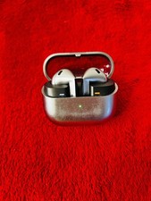 Funda rasguños usada plateada para Samsung Galaxy Buds 3