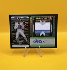 2022 Panini Obsidian Football Malik Willis #225 RPA 3 color /50 Free Agent 🔥🔥