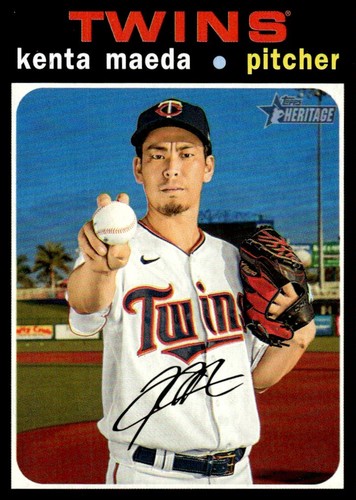 2020 Topps Heritage Kenta Maeda Los Angeles Dodgers #538