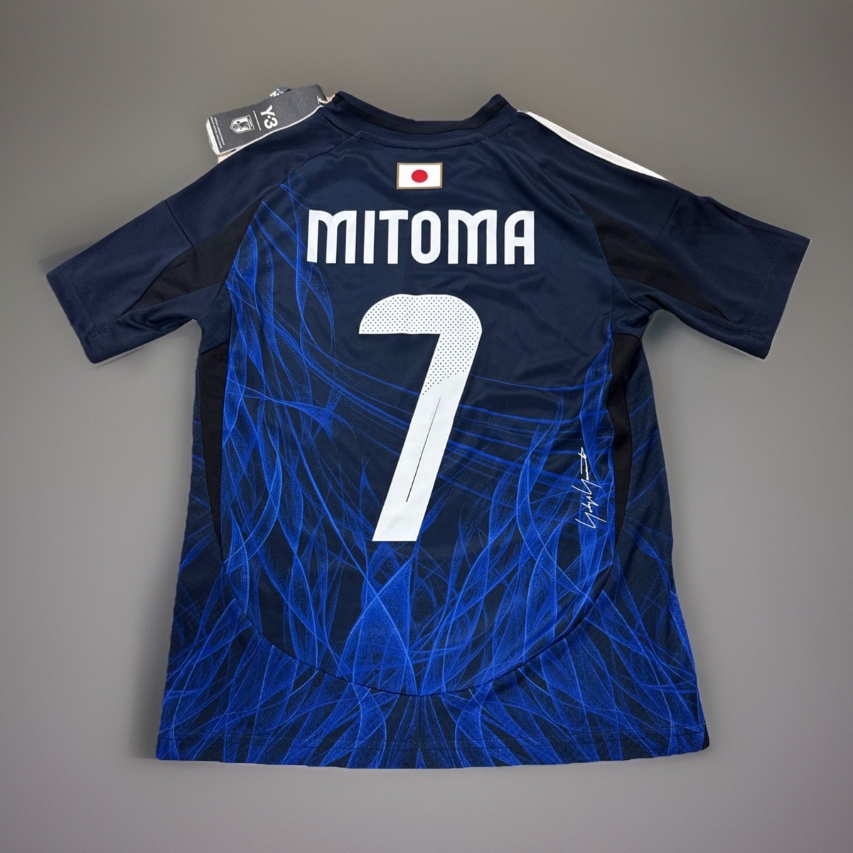 Kaoru Mitoma #7 Adidas Japan National Football Team Jersey 2024 Y