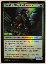 Prowler, Misguided Mentor 17 Foil Marvel's Spider-Man: Eternal-Legal MTG NM