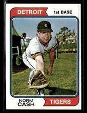 1974 Topps Norm Cash #367