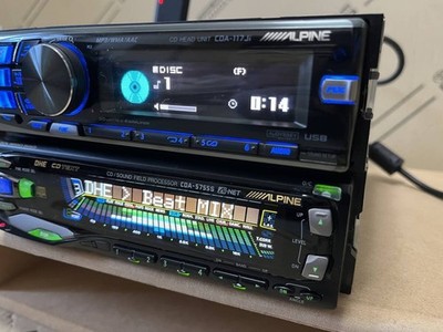 Alpine CDA-117Ji CDA-5755S Car Audio CD Player 1DIN DSP RCA USB